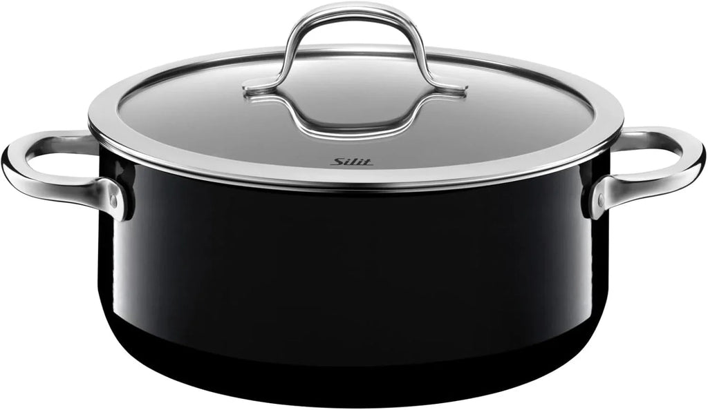 Schulte-Ufer Cookware Set, Copper, Silver, 5-Piece