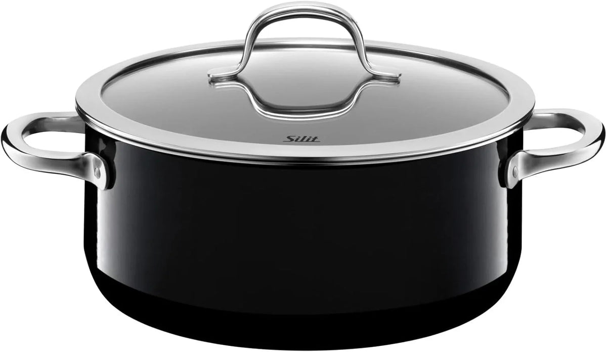 Schulte-Ufer Cookware Set, Copper, Silver, 5-Piece