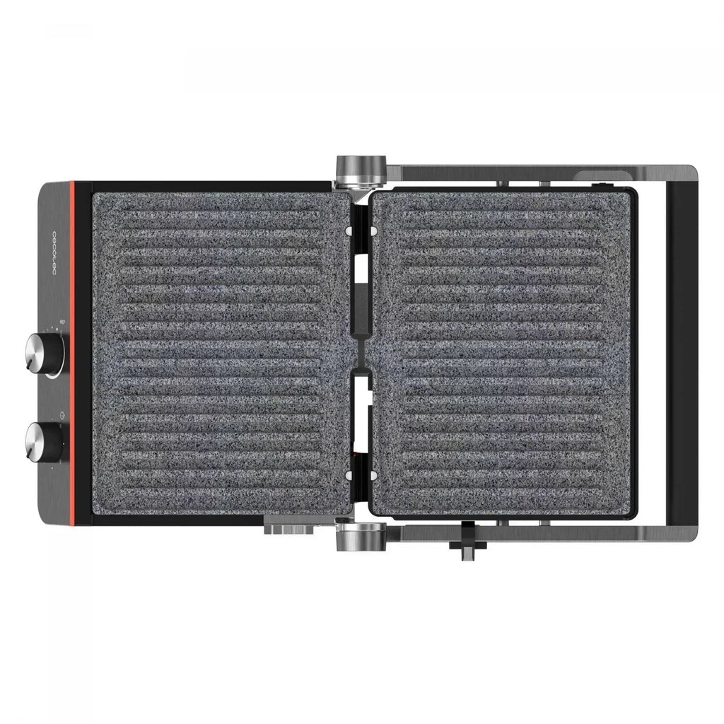 Grill elektryczny Cecotec Rock’nGrill Blaze Neon, 2200 W - Czarny