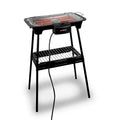 Grill Elektryczny Alpina 2 w 1 2000W Czarny 60x43x35 cm