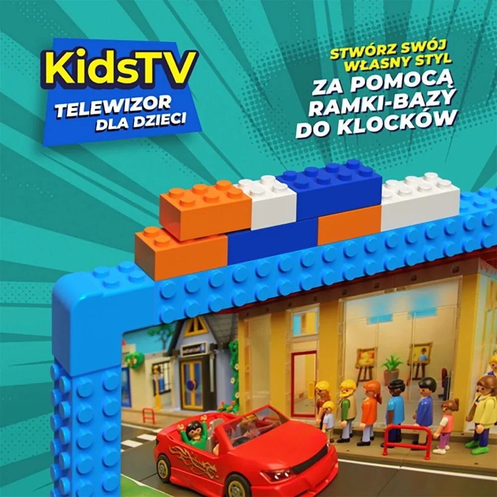 32-calowy telewizor dziecięcy KIVI KidsTV, LED, Full HD, niebieski