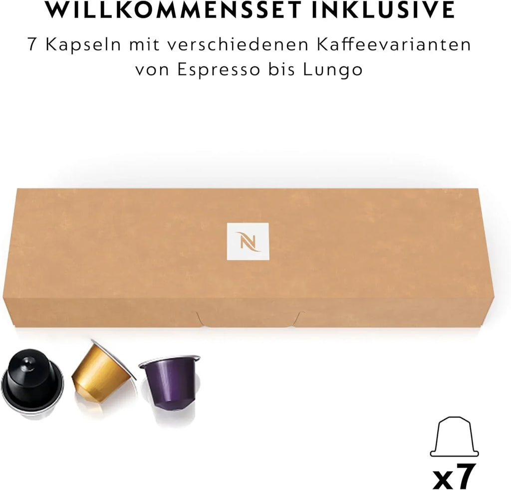 DeLonghi Nespresso Citiz EN267.WAE Ekspres kapsułkowy, specjalny system ekstrakcji, 1710 W, 1 L, tworzywo sztuczne, biały