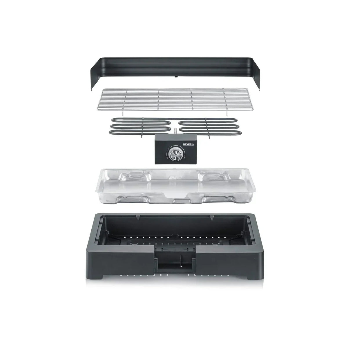 Grill stołowy czarny 2200 W PG 8565 Severin