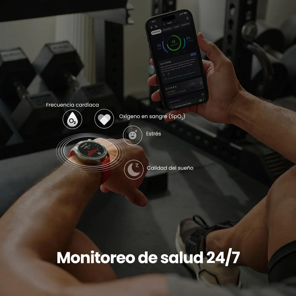 Amazfit Balance 2 Smartwatch Męski 47 mm, Wyświetlacz AMOLED 1,5" ze Szkła Szafirowego, Smartwatch z NFC, GPS, Bateria 21 Dni, Ponad 170 Trybów Sportowych, Hyrox, Golf, dla Androida i iPhone'a