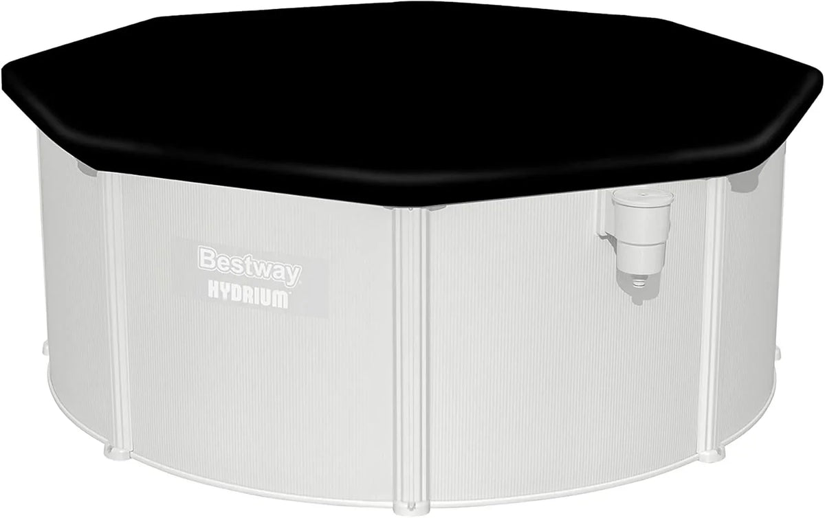 Bestway Hydrium - Basen ze stalowymi ścianami, z filtrem piaskowym, o średnicy 300 x 120 cm, szary, okrągły