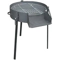 Flores Cortes - Grill okrągły na drewno i węgiel z podstawą 600 mm.