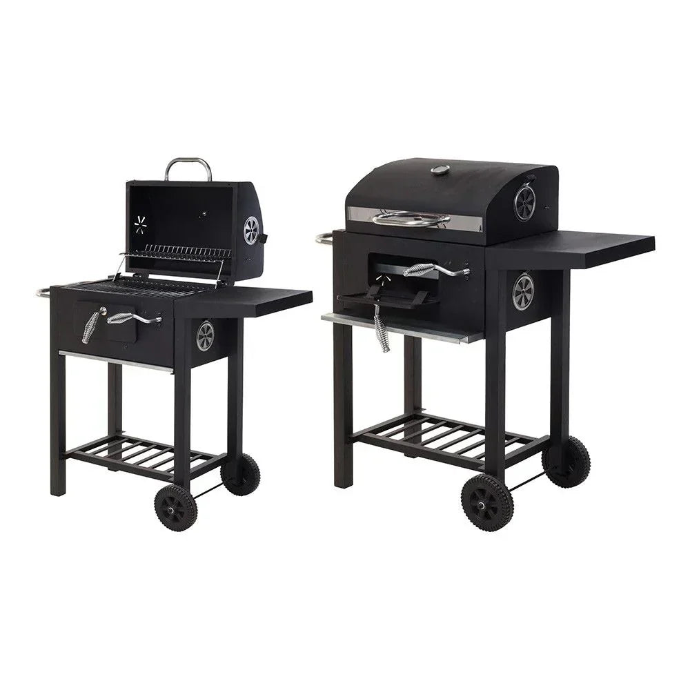 Grill węglowy z pokrywą 96xd36xs48,5cm - Neoferr