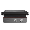 Grill elektryczny Cecotec Rock’nGrill Blaze Neon, 2200 W - Czarny
