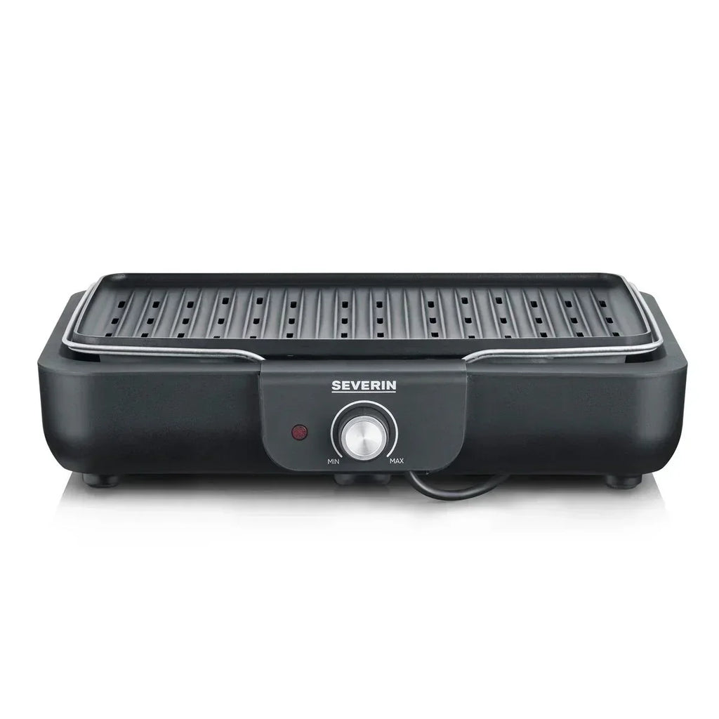 Grill stołowy z płytą grillową Severin PG 8556 - 2300 W czarny