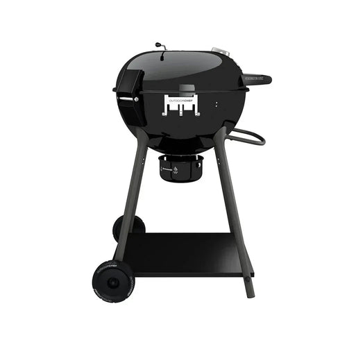 2026 Grill węglowy Outdoorchef KENSINGTON 570 C – System lejków do grillowania bezpośredniego/pośredniego – Czarny