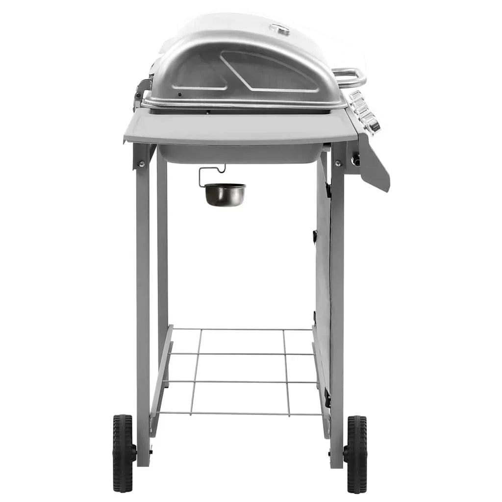 Grill gazowy 4-palnikowy srebrny Vidaxl