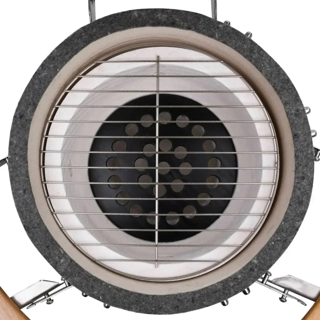Grill ceramiczny Kamado Barbacoa 44 cm VidaXL