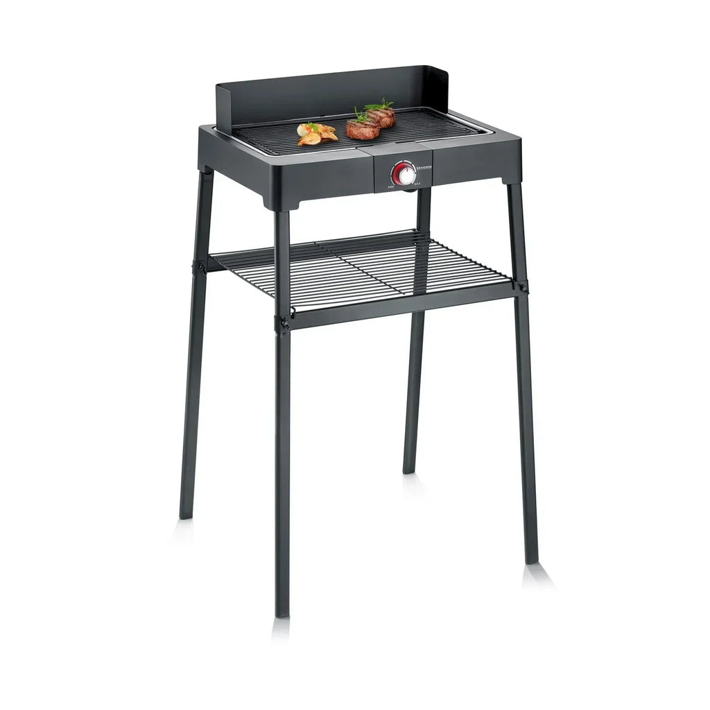 Grill elektryczny stojący z rusztem ryflowanym 2200 W PG 8568 Severin