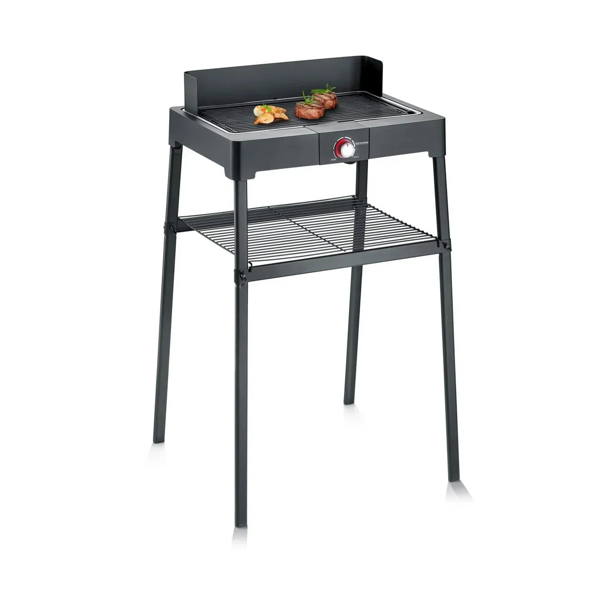 Grill elektryczny stojący z rusztem ryflowanym 2200 W PG 8568 Severin