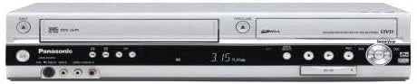 Panasonic DMR-ES35 Nagrywarka DVD + magnetowid VHS - nagrywarki DVD (JPEG/TIFF, 33 W, 13,5 W, Czarny, Srebrny, 6800 g, XP, SP, LP, EP)