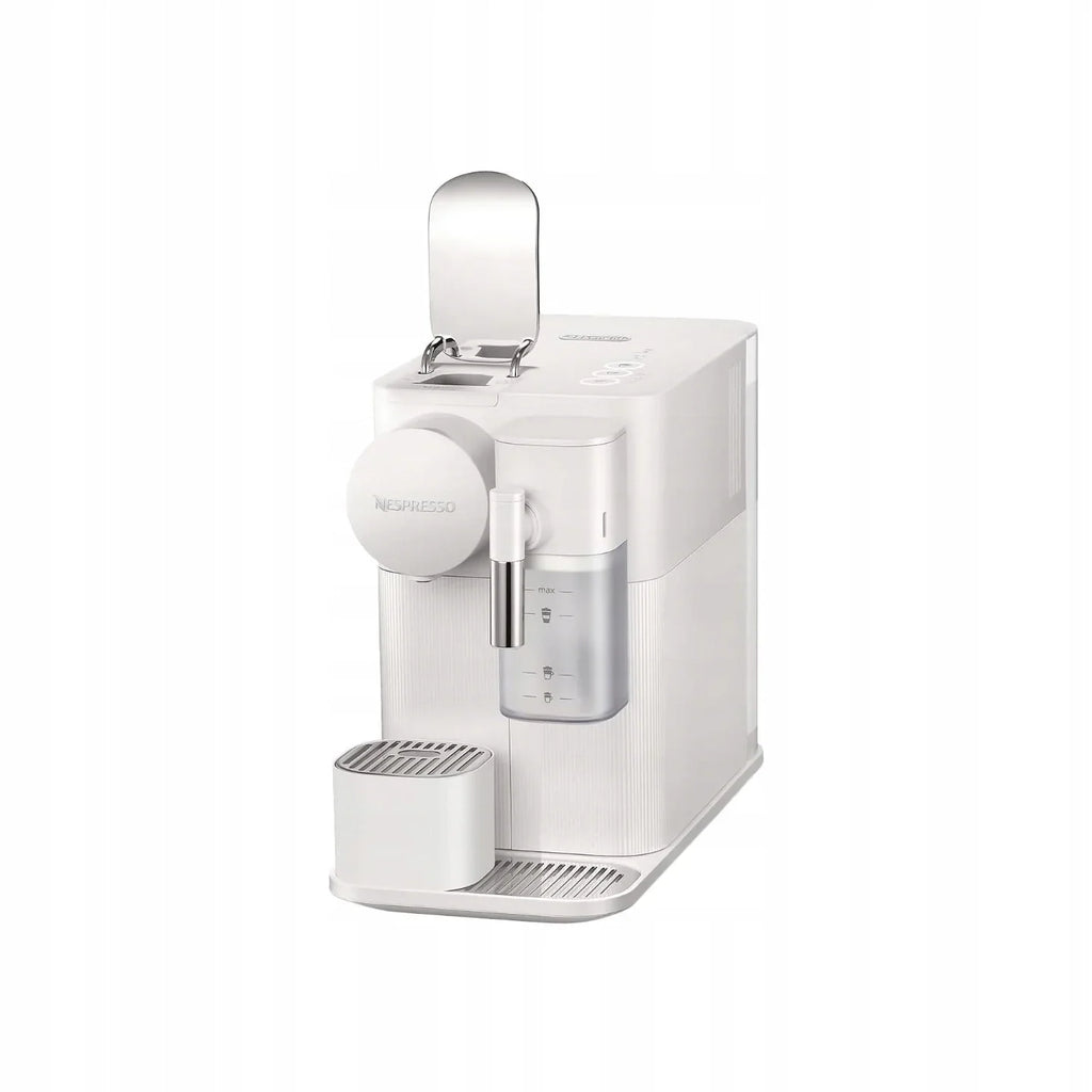 Ekspres na kapsułki DeLonghi Nespresso Lattissima One EN510.W – biały