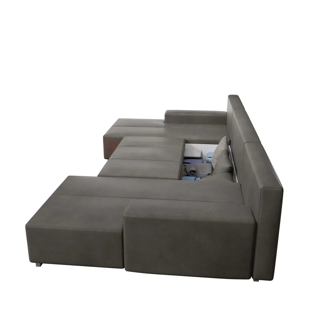 2025 Sofa narożny Malbun z oświetleniem LED