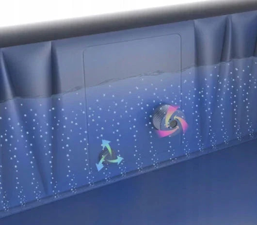DMUCHANE SPA BASEN Z HYDROMASAŻEM RELAKS PODGRZEWANA WODA MONO ECO WIFI 6os
