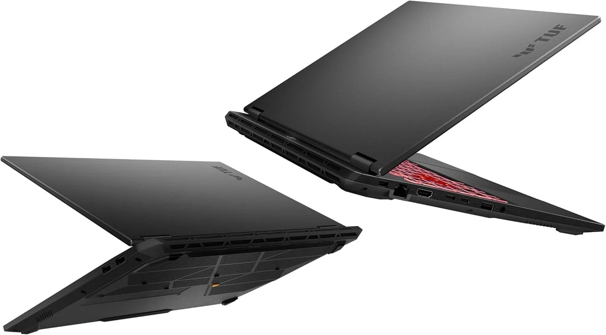 ASUS TUF Gaming A16 FA608UM-RV005 - Laptop Gaming 16" WUXGA 165Hz (AMD Ryzen 7 260, 32GB RAM, 1TB SSD, NVIDIA RTX 5060 8GB, Bez Systemu Operacyjnego) Szary Jager - Klawiatura QWERTY hiszpańska