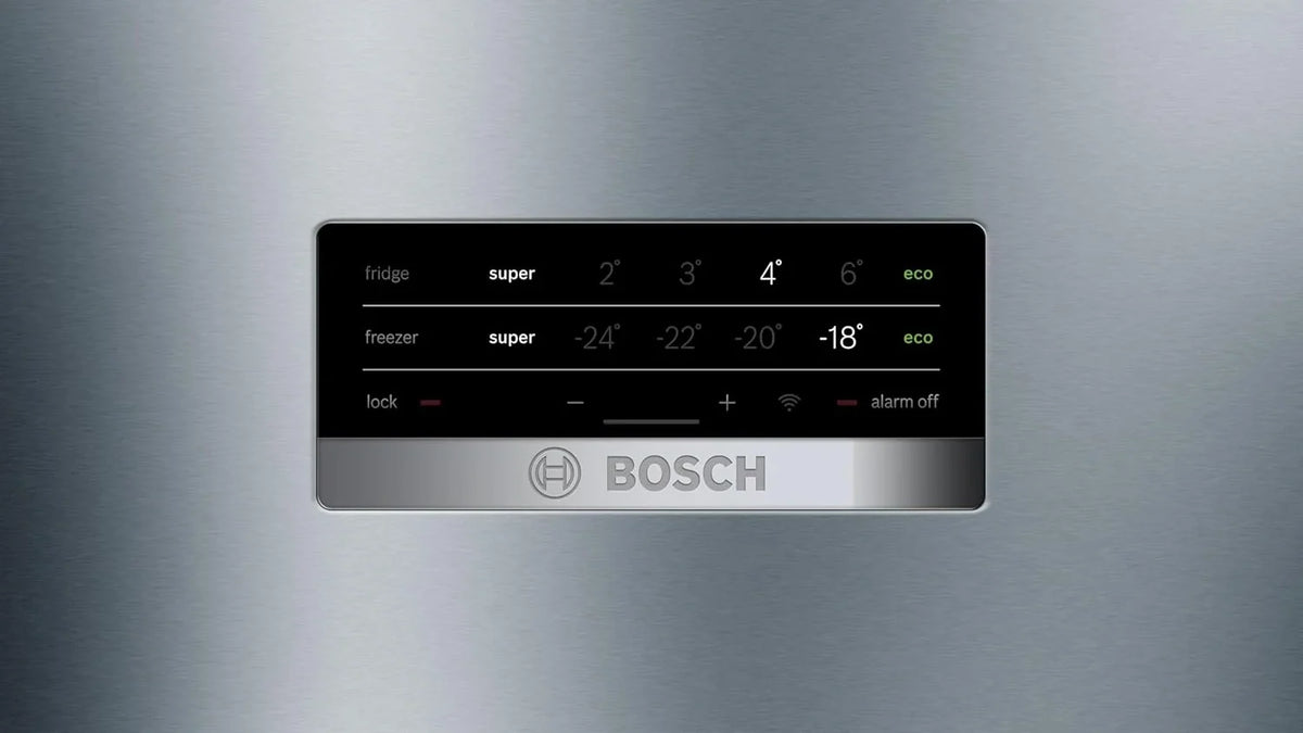 Bosch Serie 4 - Lodówko-zamrażarka, NoFrost, wysokość 203 x szerokość 70 cm, 438 L, technologia VitaFresh, biała - KGN49XIDQ