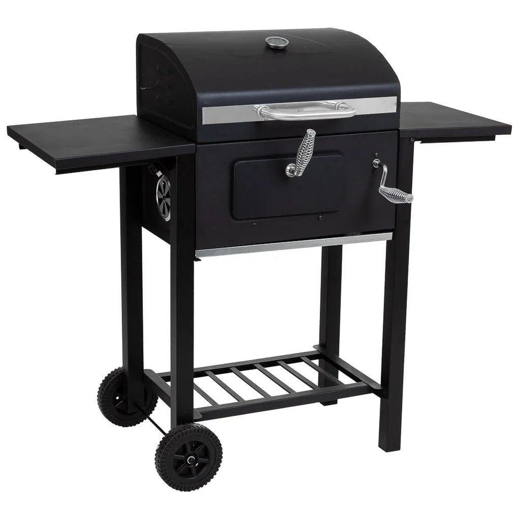 Wózek metalowy czarny Barbacoa