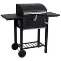 Wózek metalowy czarny Barbacoa