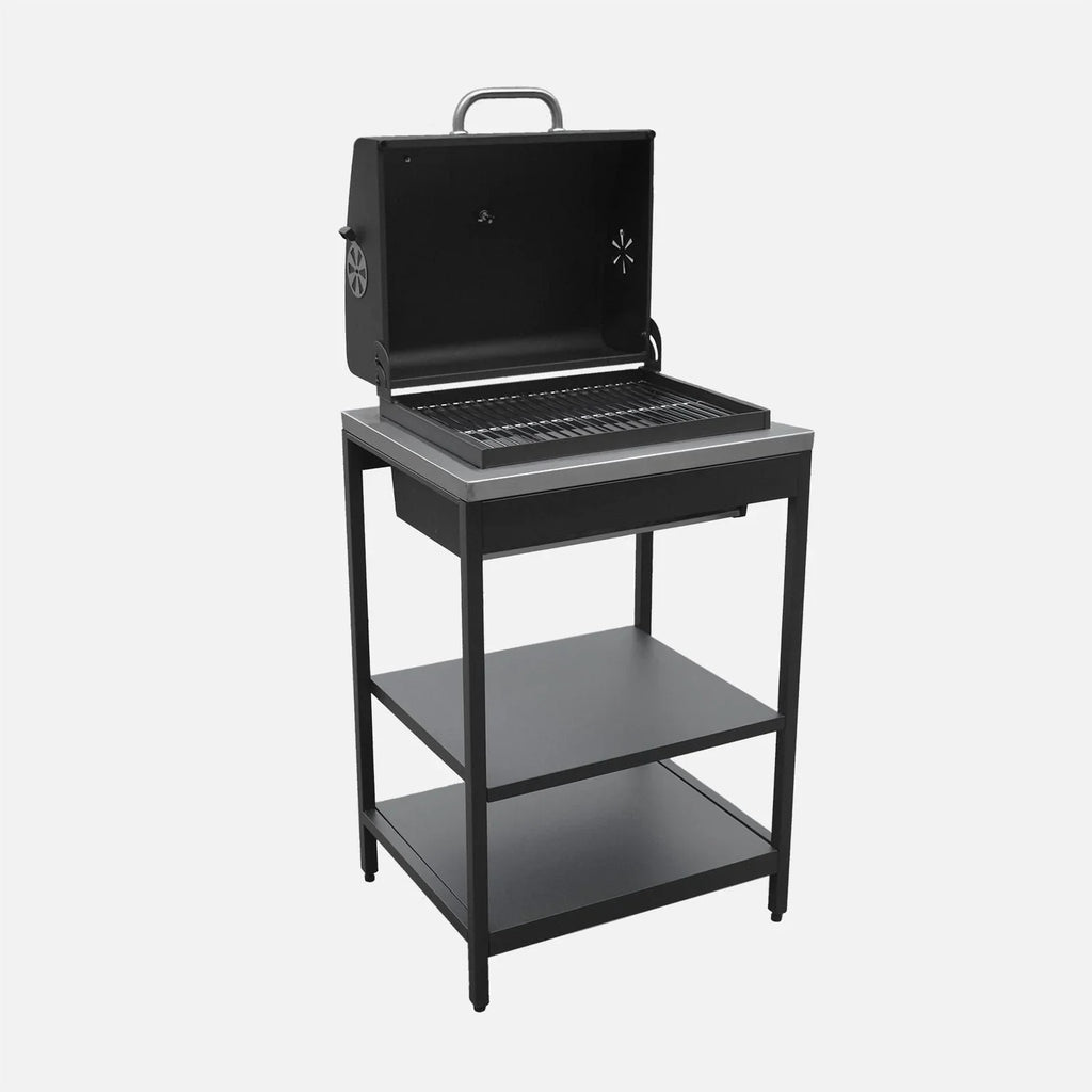 2 BBQ Grills Charcoal Stainless Steel Chrome Plated Grate
