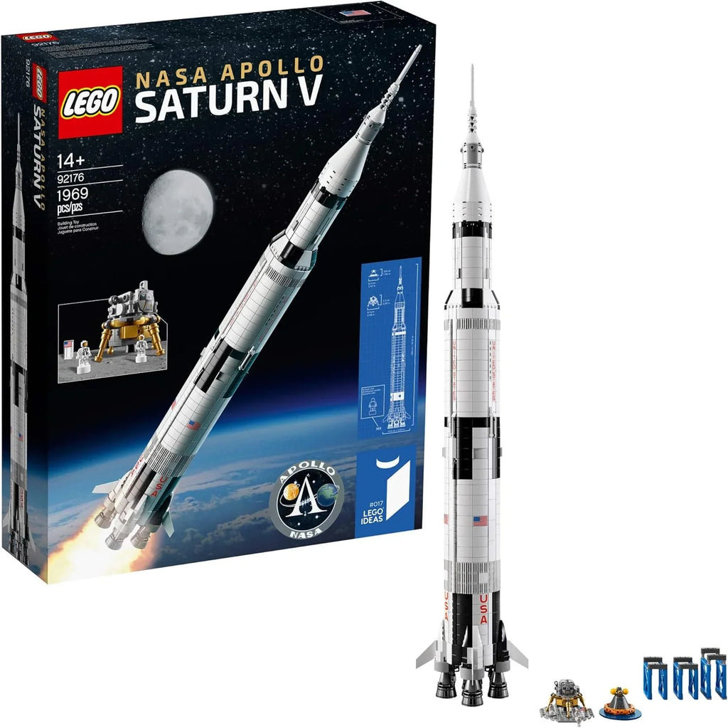 Ideas NASA Apollo Saturn V 21309 Zestaw konstrukcyjny (1969 elementów)