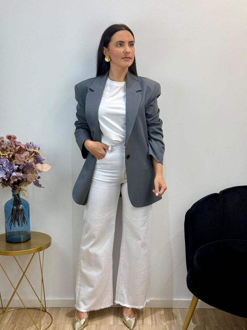 Blazer básic gris