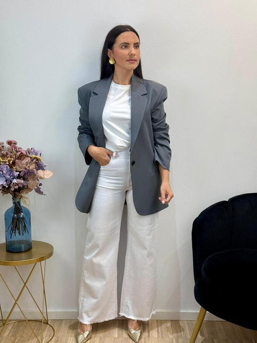 Blazer básic gris