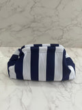 Bolso clutch marino raya